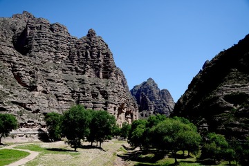 炳灵寺峡谷