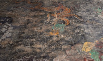 北岳庙壁画神龙