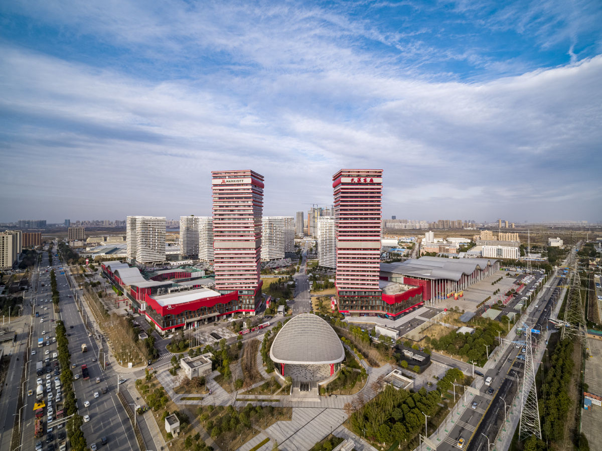 1/131美好武汉市容武汉客厅武汉天际线城市的现代#摩天大楼建筑物建筑