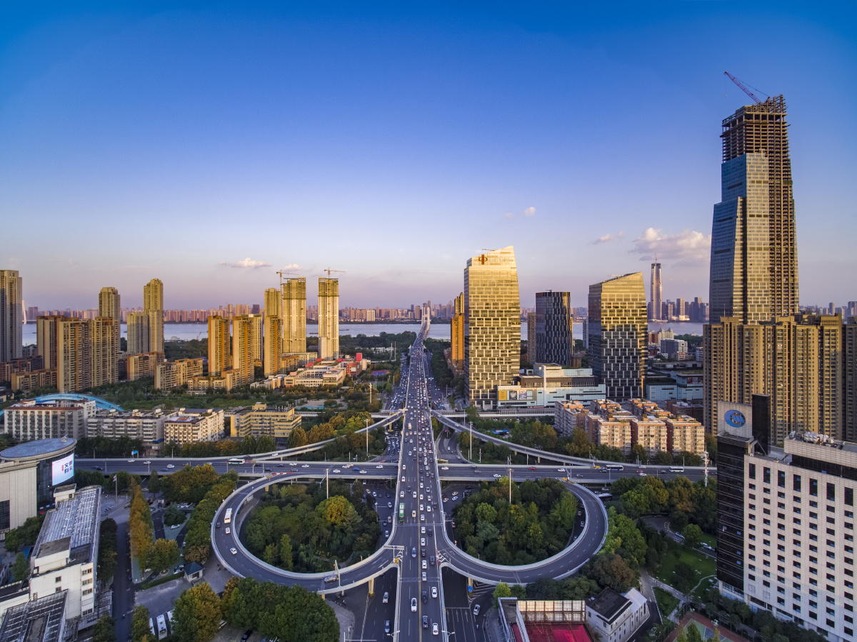 武汉汉口黄浦路立交