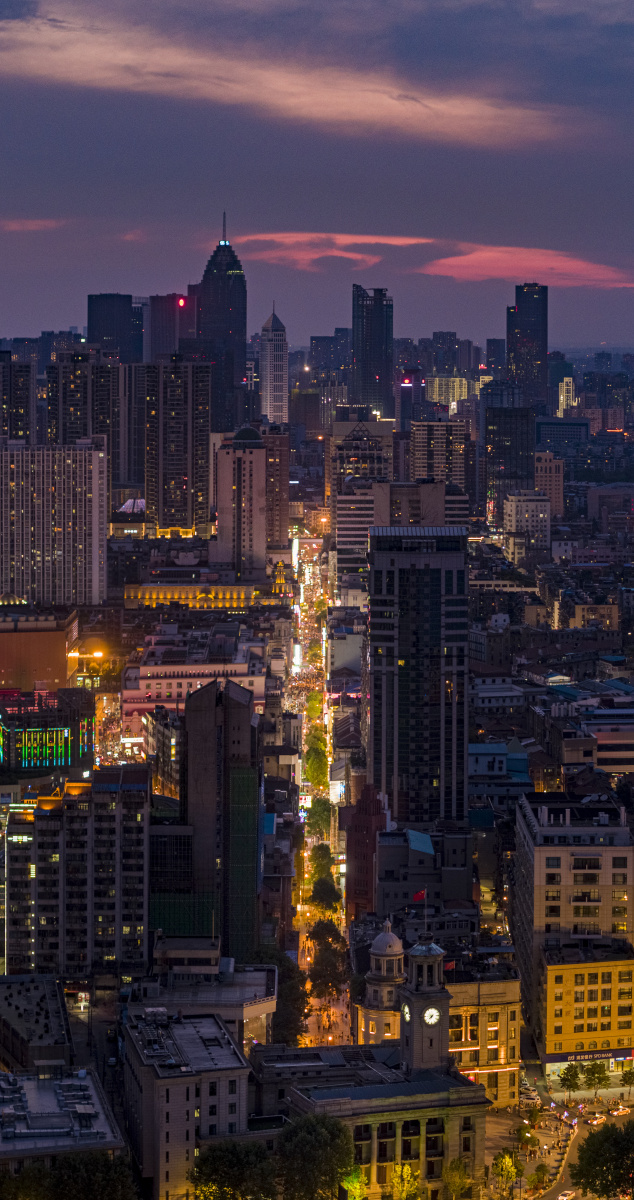 江汉路夜景