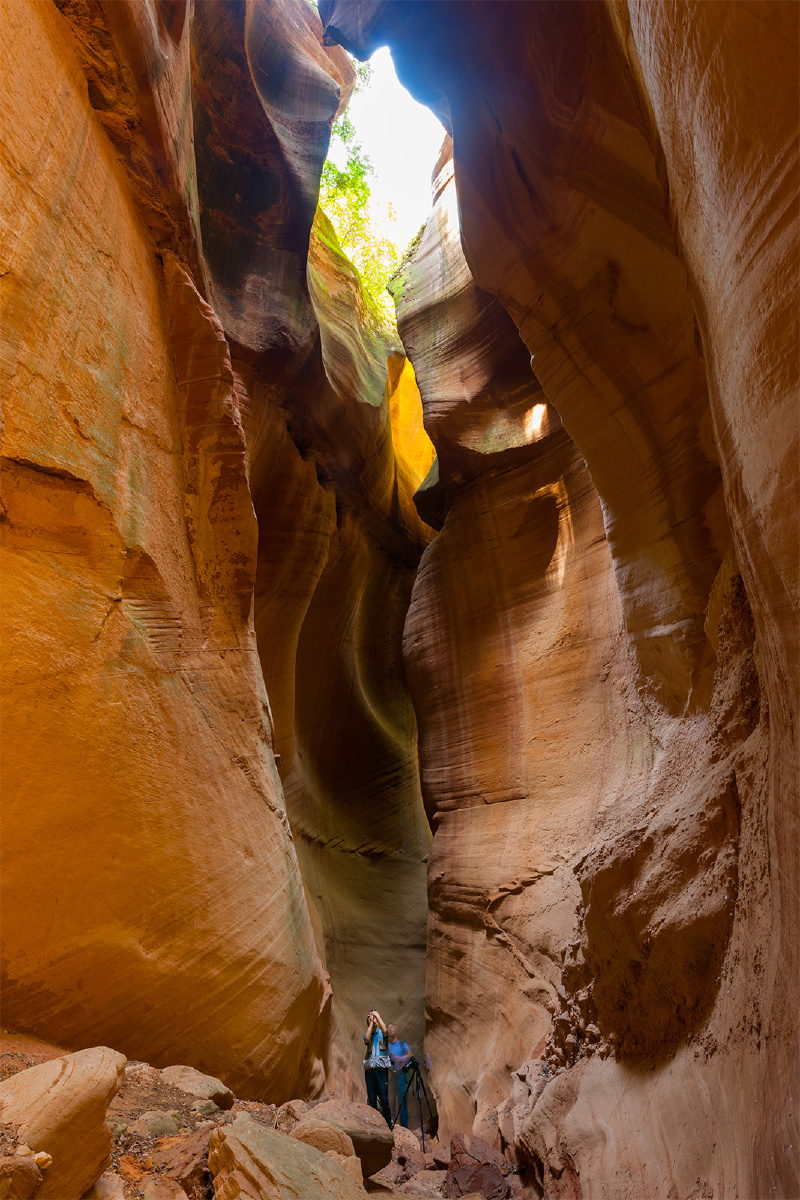 陕北曹家沟地缝式丹霞地貌