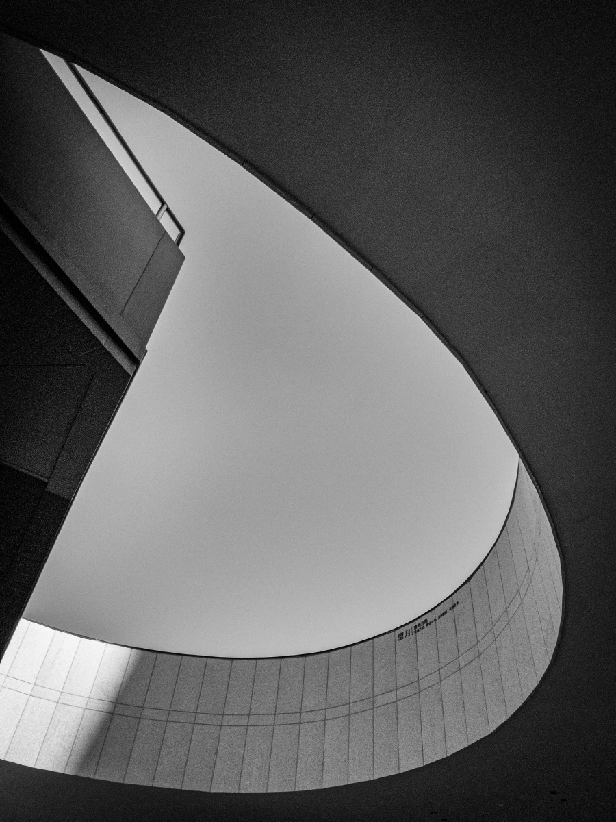 黑白映像建筑光影