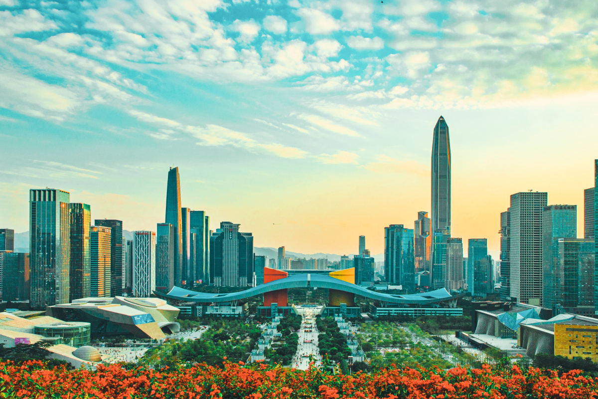 越来越发现后期比前期更重要了.福田cbd,市民中心. - 巴蜀山水土家风