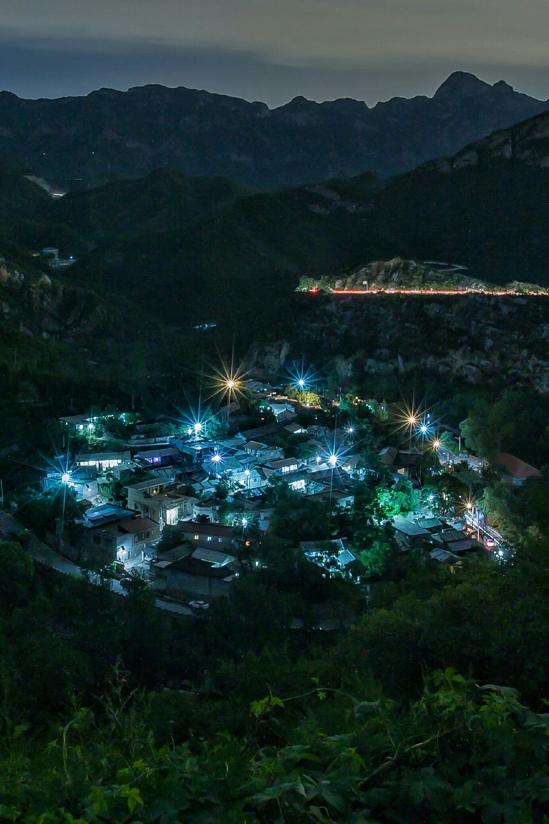 社会主义新农村,夜景