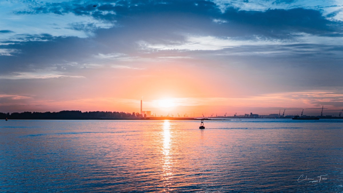 张家港湾江海交汇第一湾