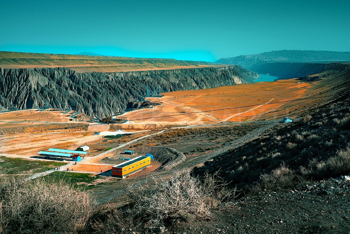俯瞰独山子景区