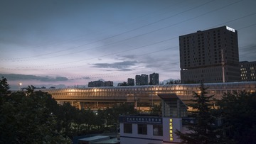 窗外