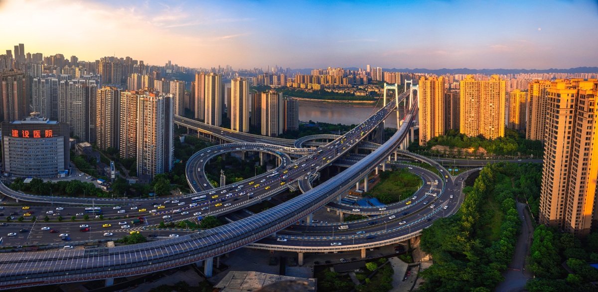 20200604拍摄 鹅公岩大桥谢家湾立交桥