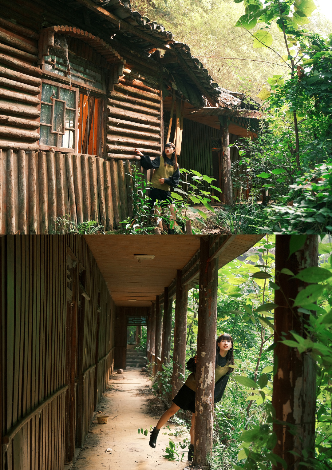 北碚深山里的孔雀谷宛如金庸小说里的隐居山谷