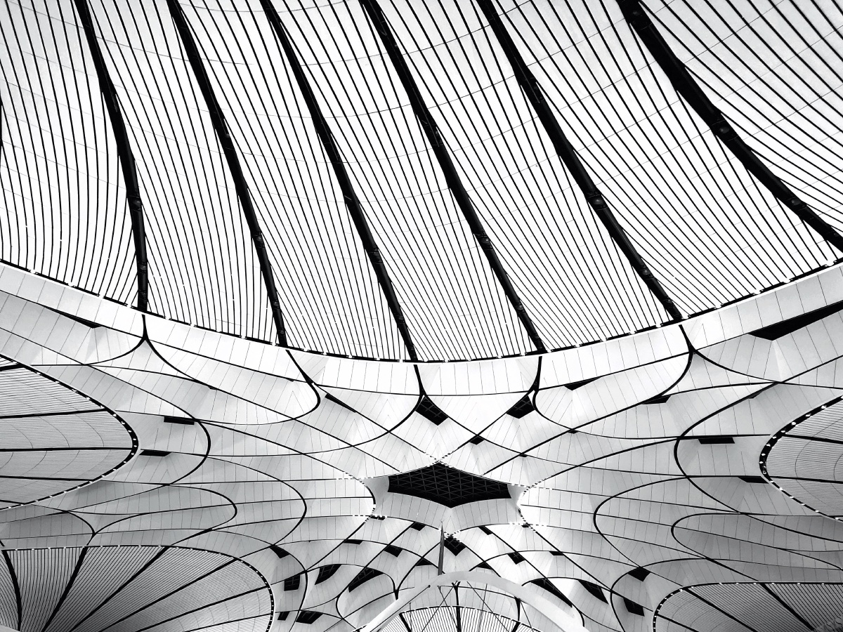 扎哈的线条美学北京大兴机场