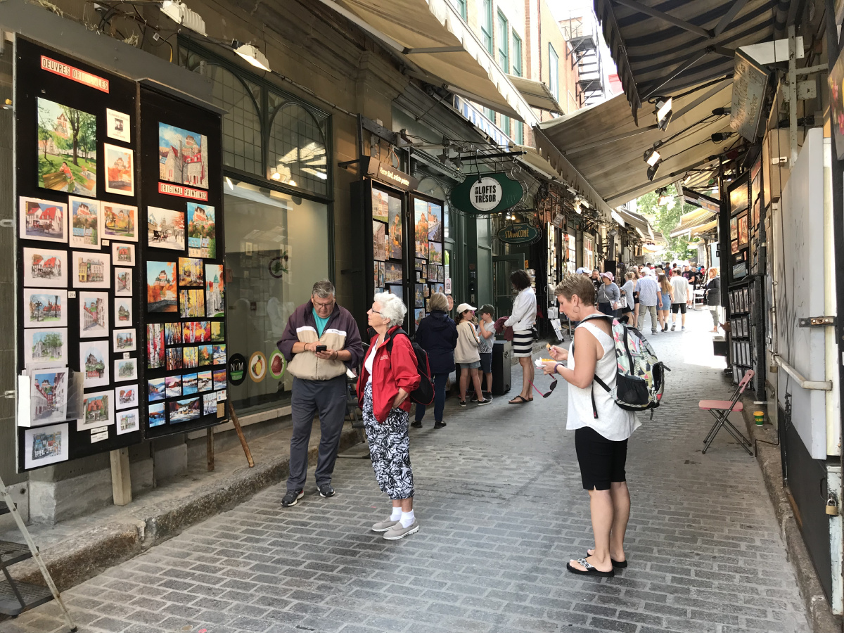 加拿大魁北克街头