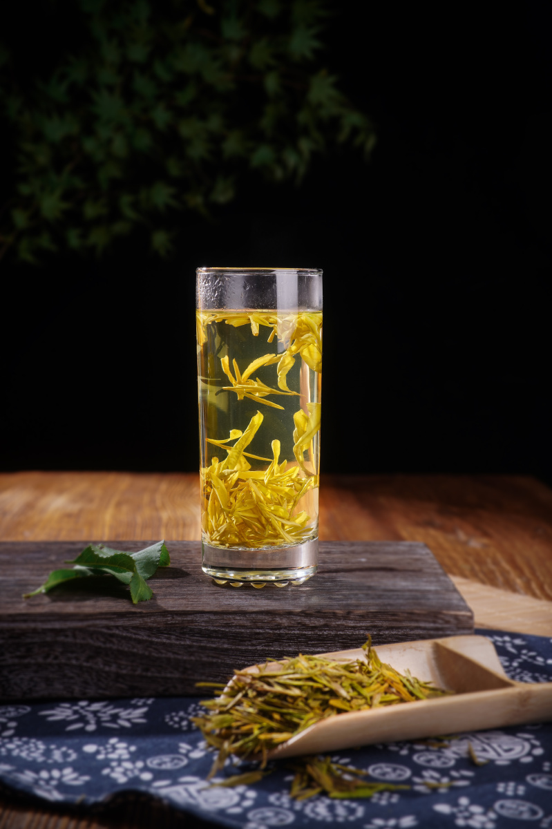 家乡特产黄金茶给家乡的茶叶拍的一组片子