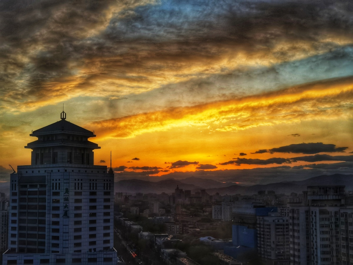 北京的夕阳