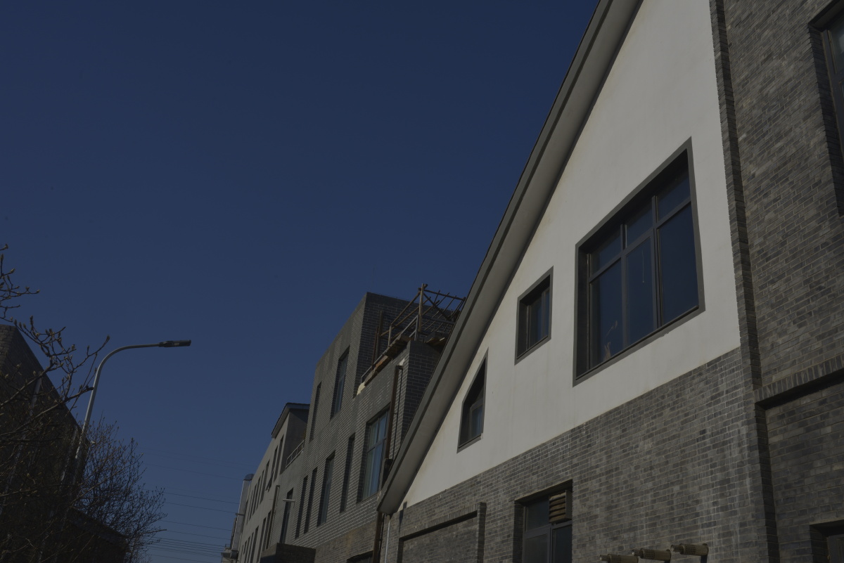 雪后的中国宋庄