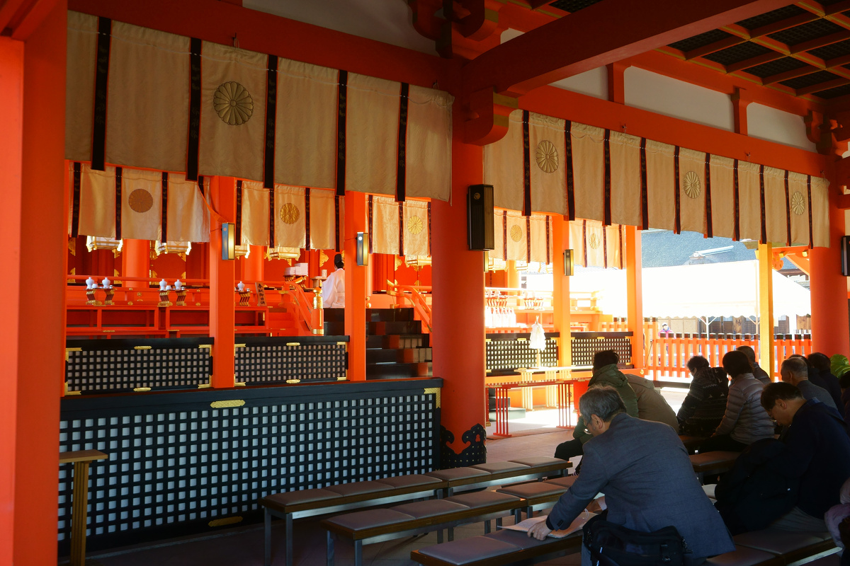 京都伏见稻荷大社(内部)