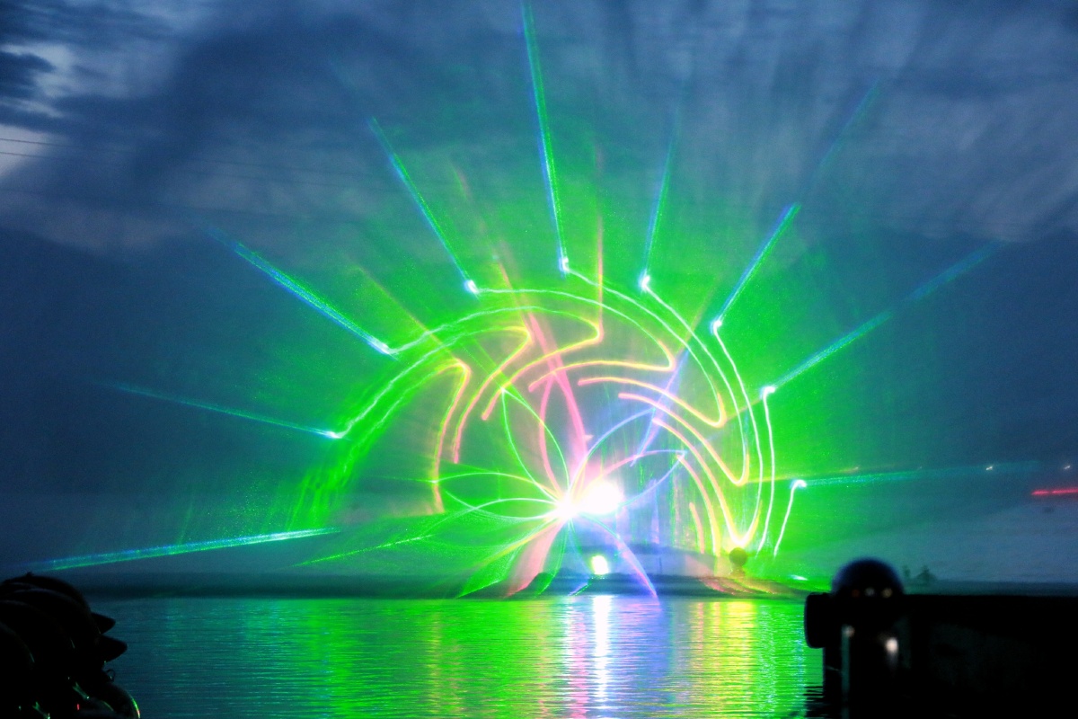 水幕激光秀