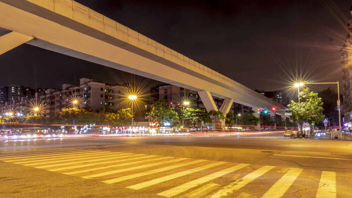 横沙地铁站打卡