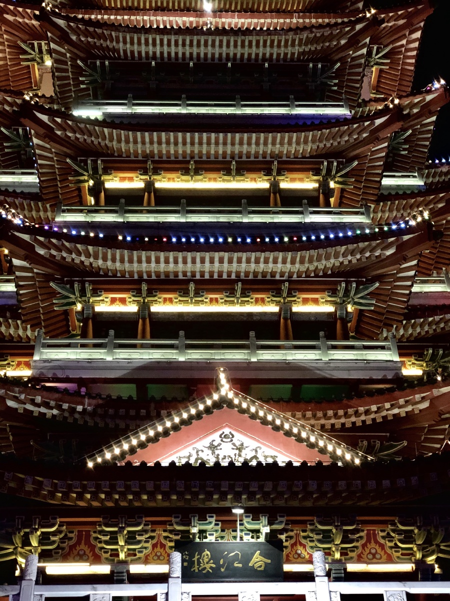 惠城合江楼夜景