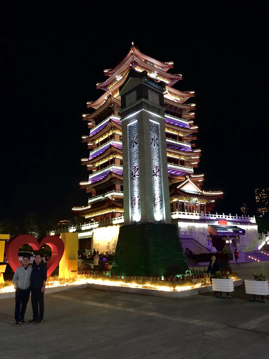 惠城合江楼夜景