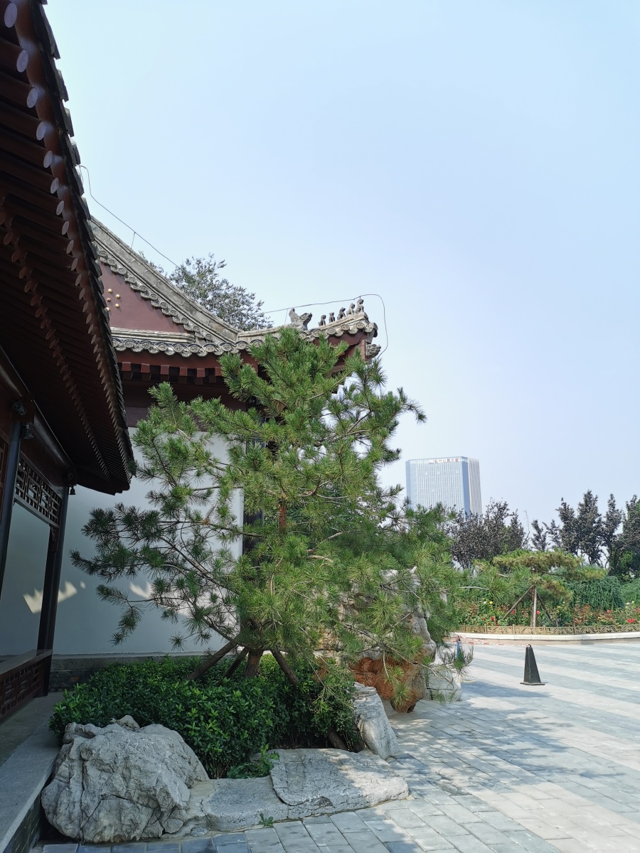 北京首钢松林公园侧影