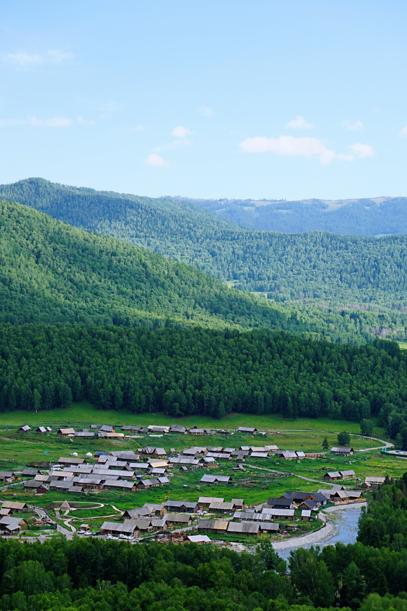 新疆,喀纳斯,禾木,夏天 - samcoolxu