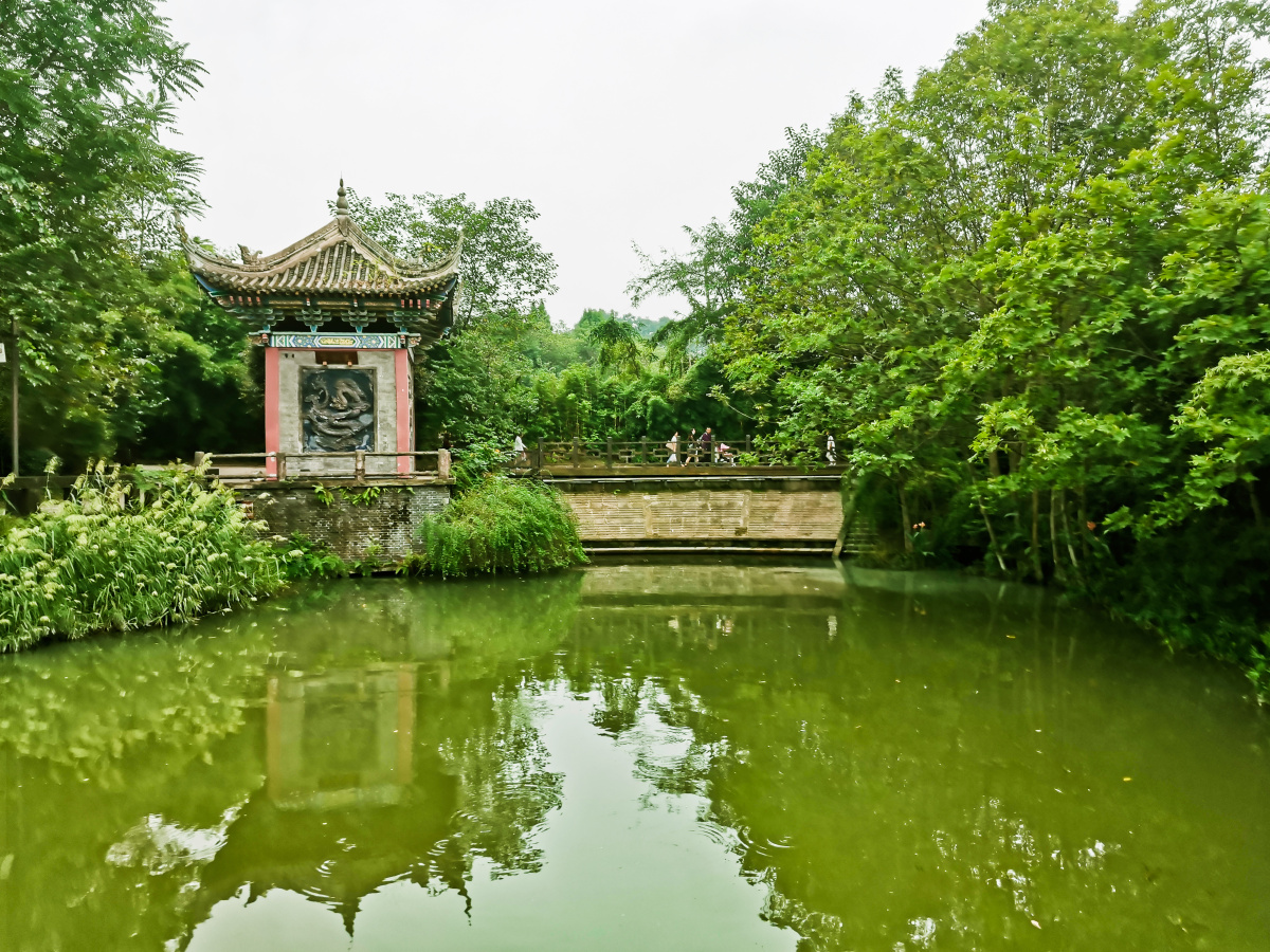 古镇之亭阁台榭