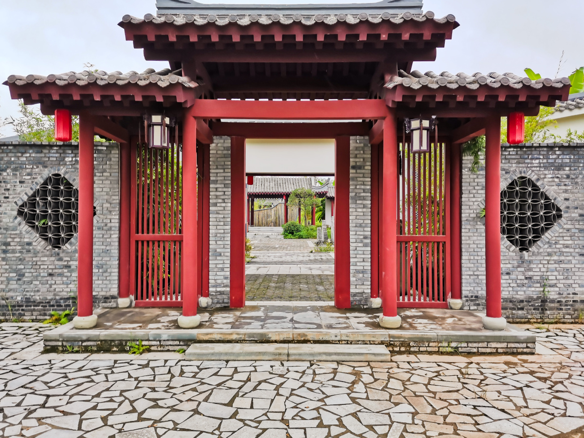 古镇之亭阁台榭