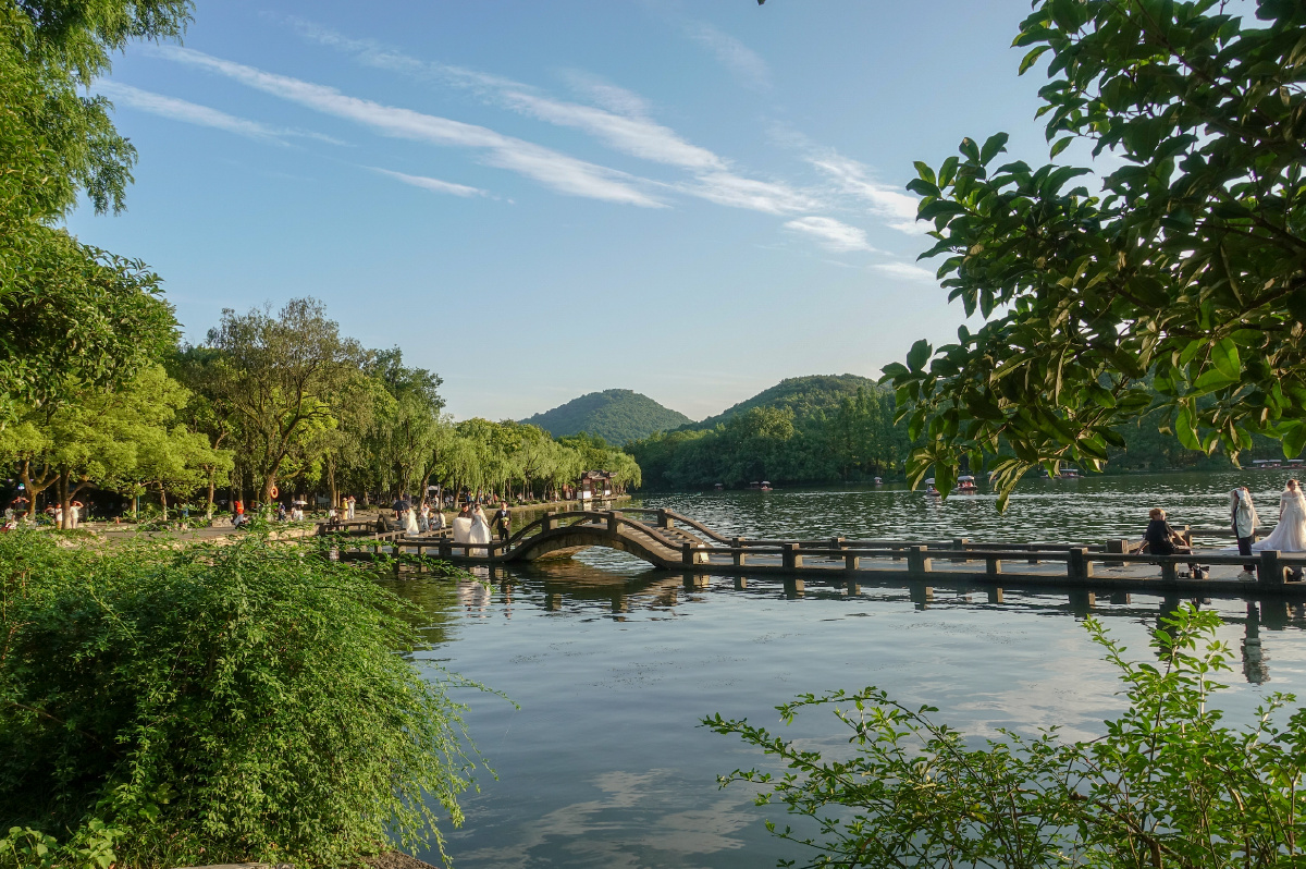 杭州西湖长桥