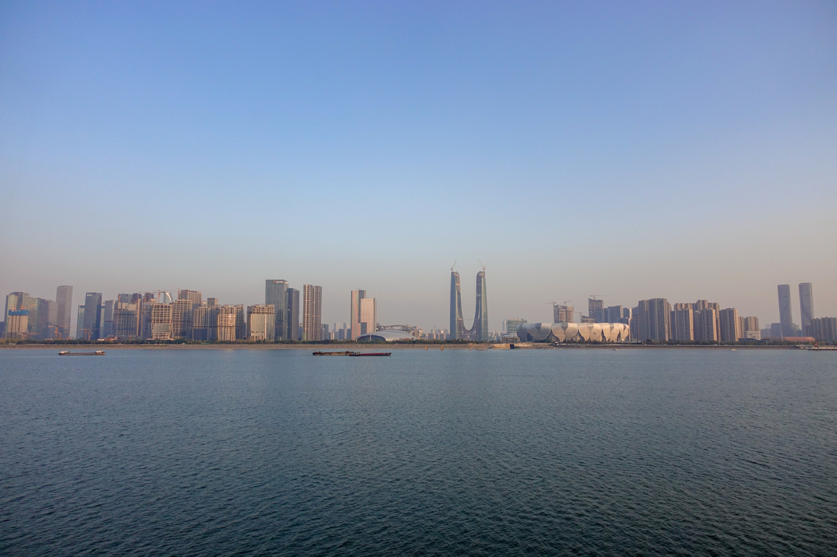 杭州钱塘江南岸