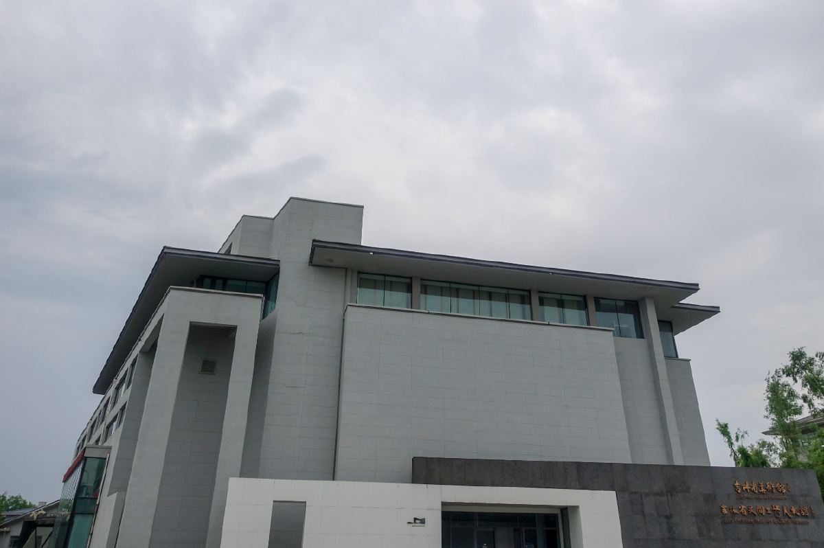 吉林省美术馆的蛋雕