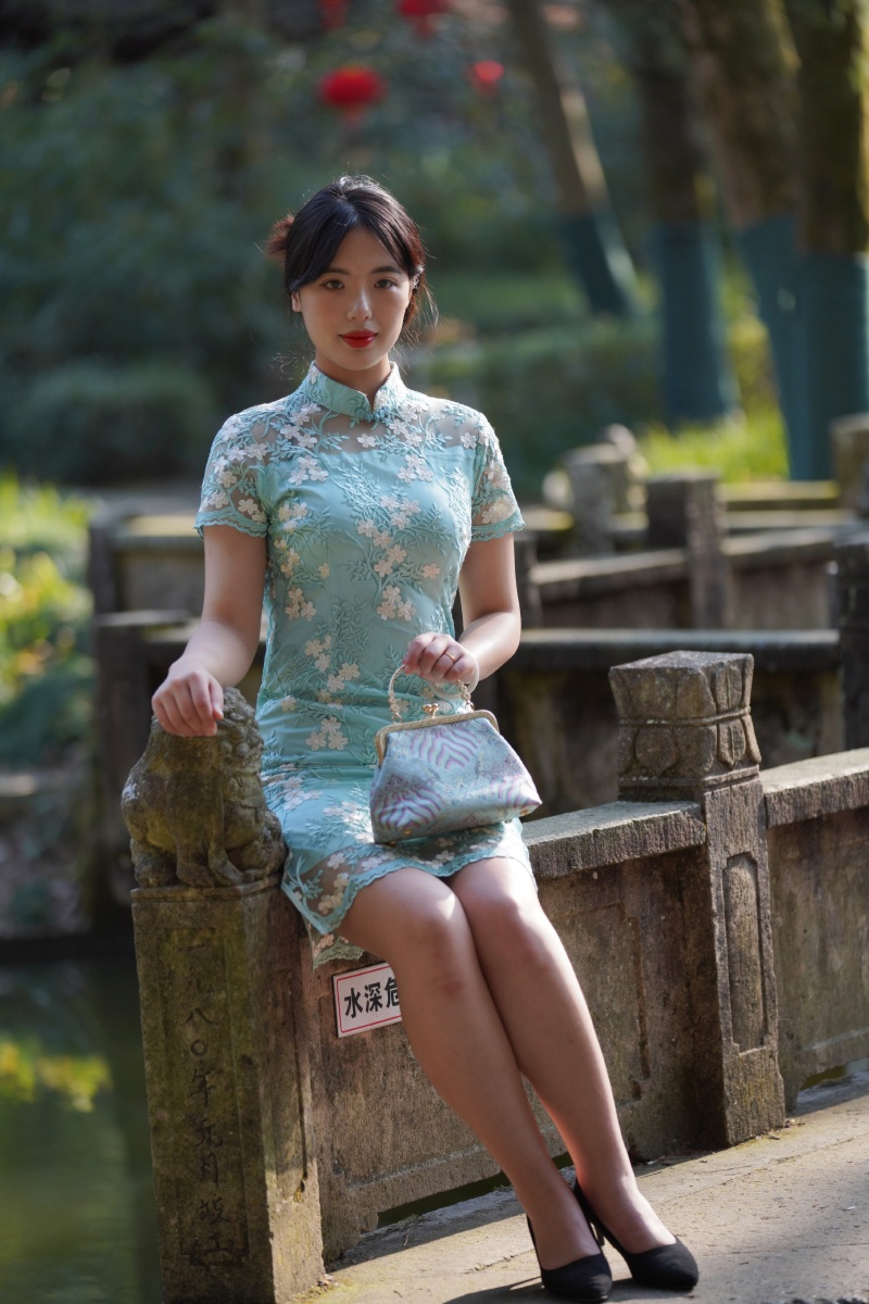 九峰公园春日人像