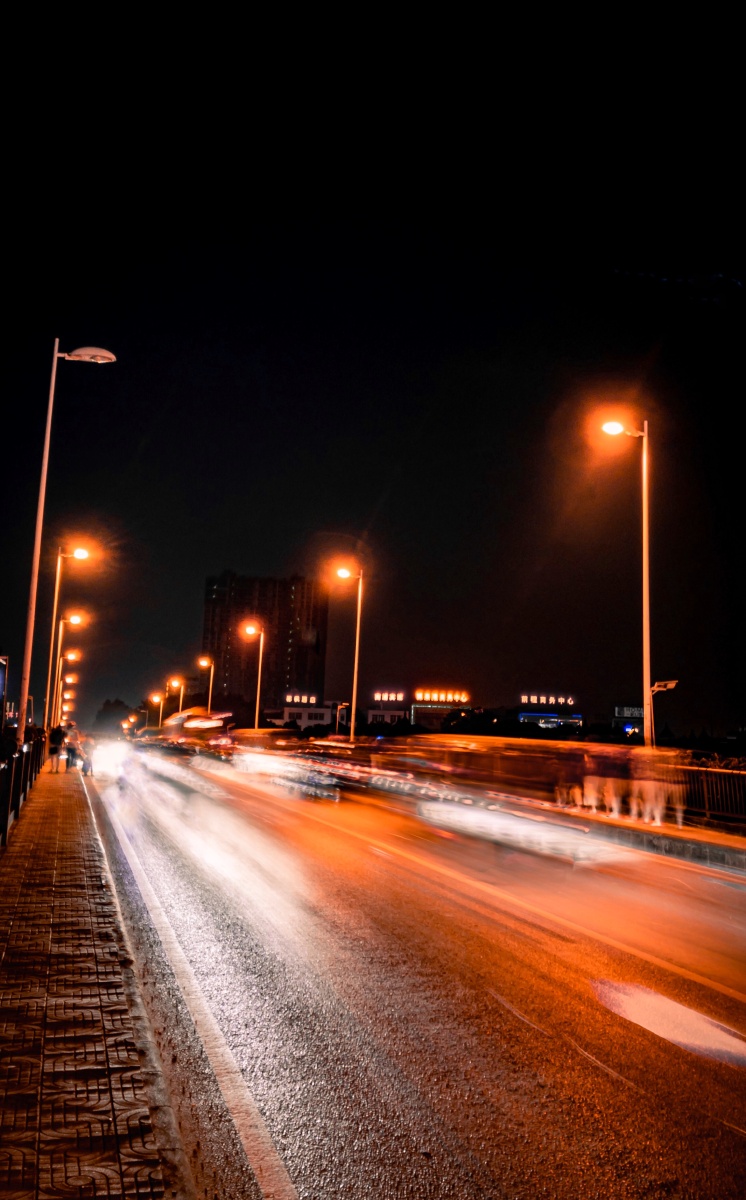 来一组出自iphonex的夜景照片两年前的手机拍出来的效果到现在安卓