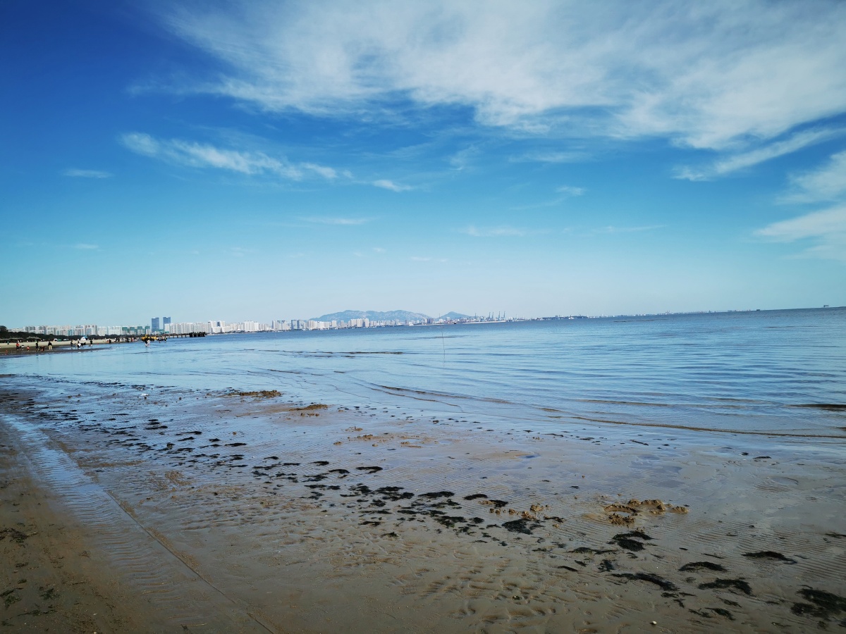 美丽秦皇岛海边景色