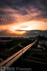 夕阳西下