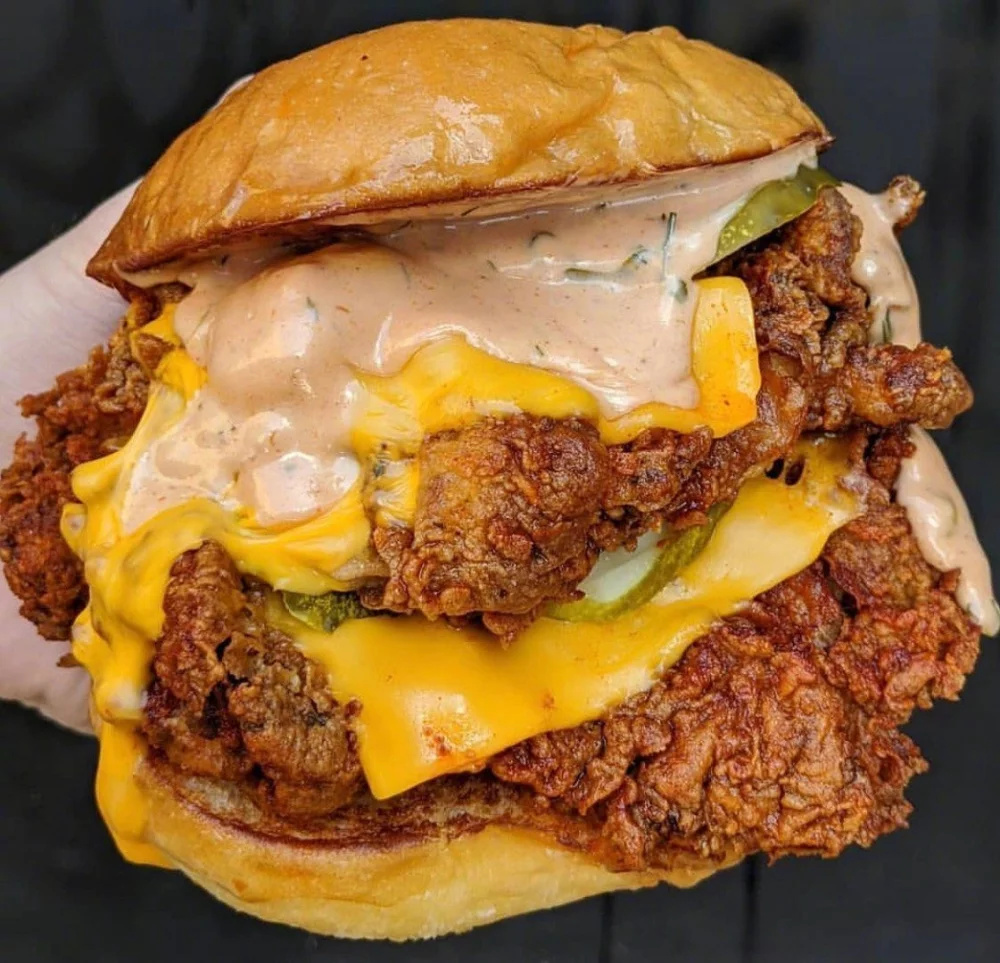 可口多汁巨无霸汉堡