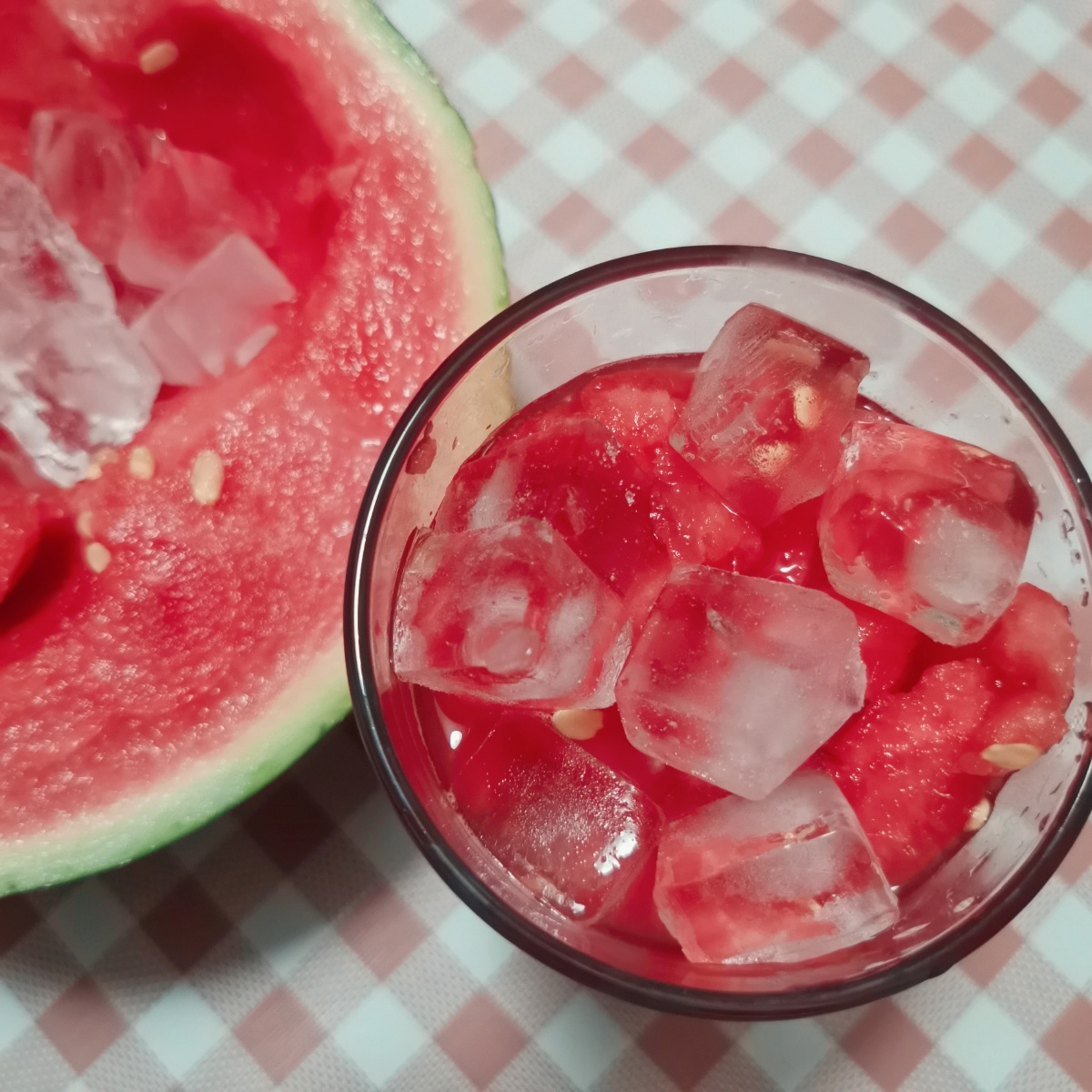 西瓜冰块