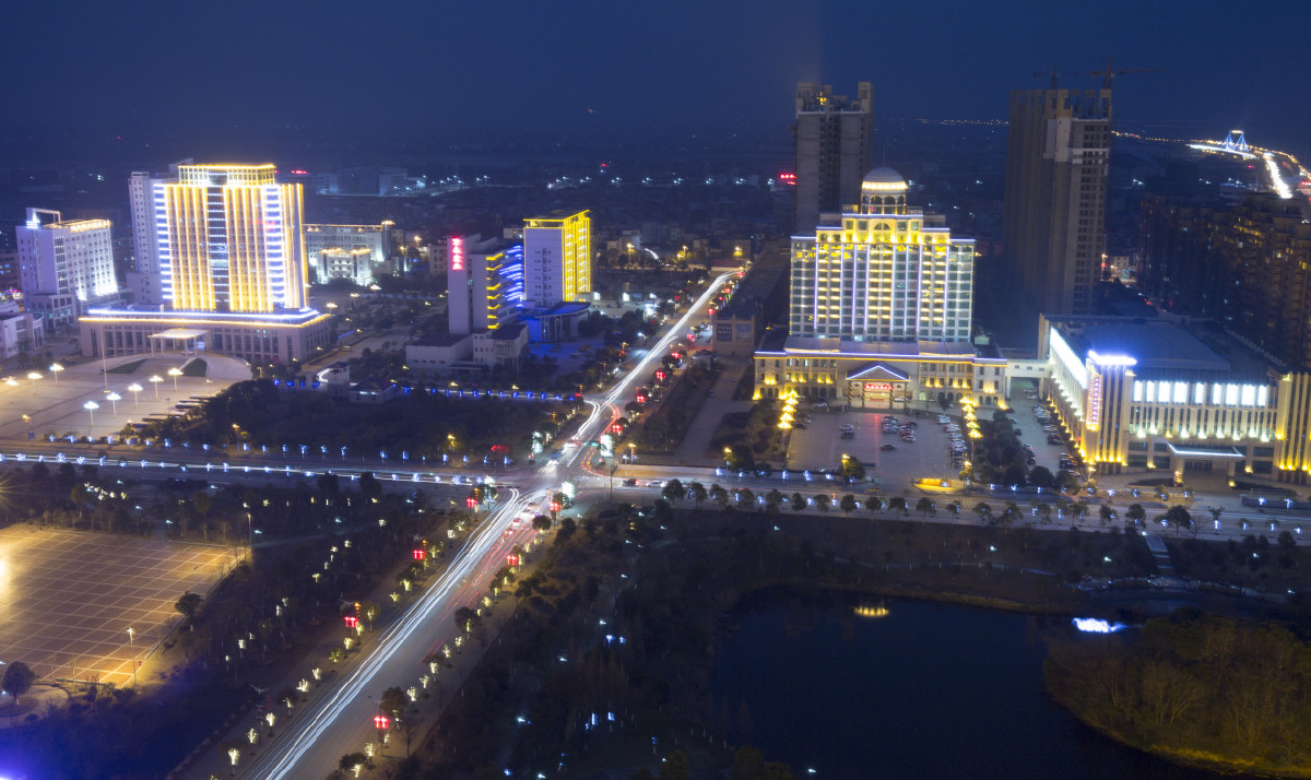 中国湖城鄱阳美到极致的夜景3