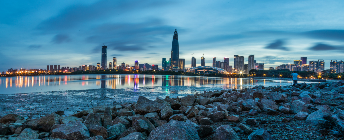 深圳湾拍摄春笋