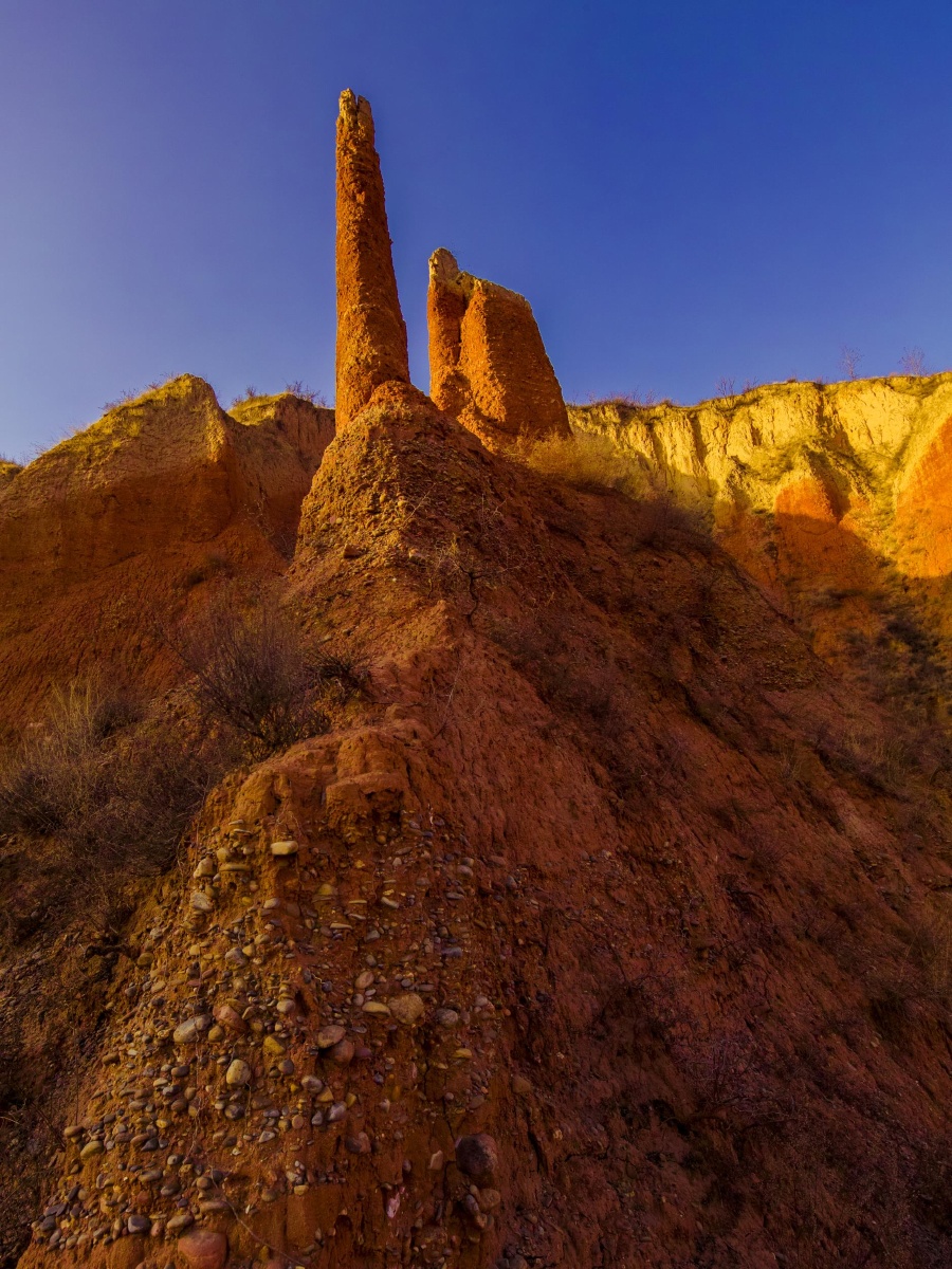 黄土高原起源午城黄土山西隰xi县