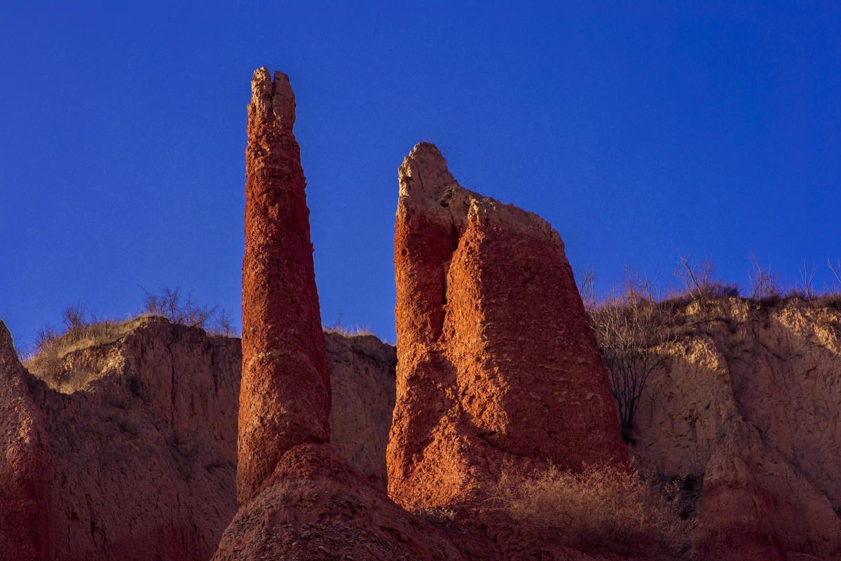 黄土高原起源午城黄土山西隰xi县