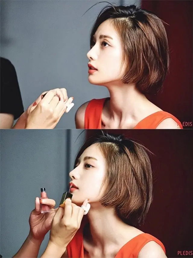 世界第一美女林珍娜短发美图