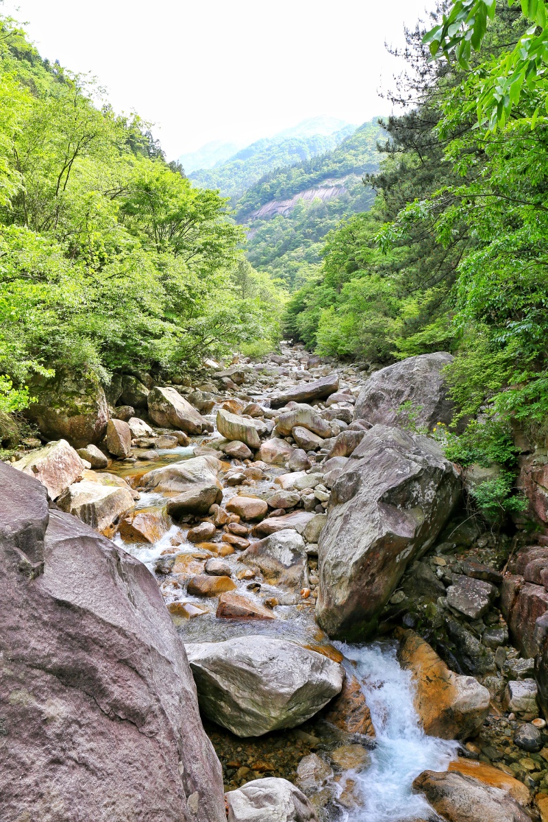 安徽天堂寨白马大峡谷