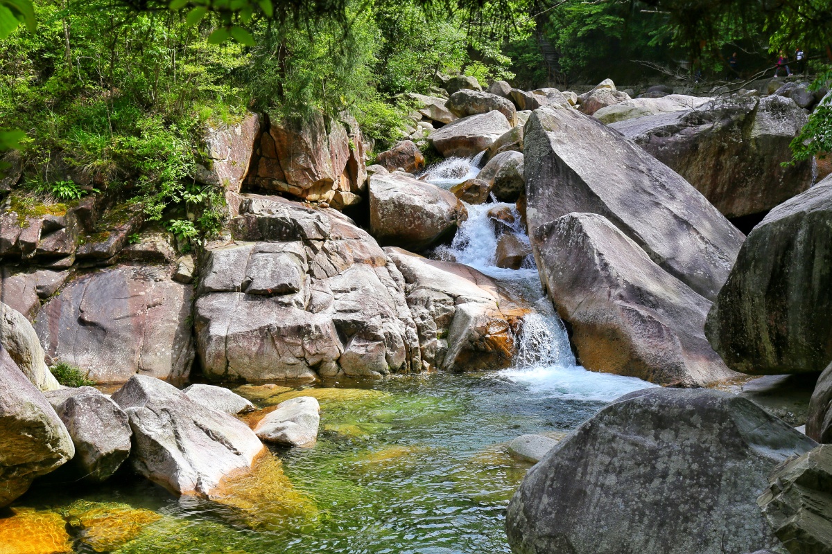 安徽天堂寨白马大峡谷