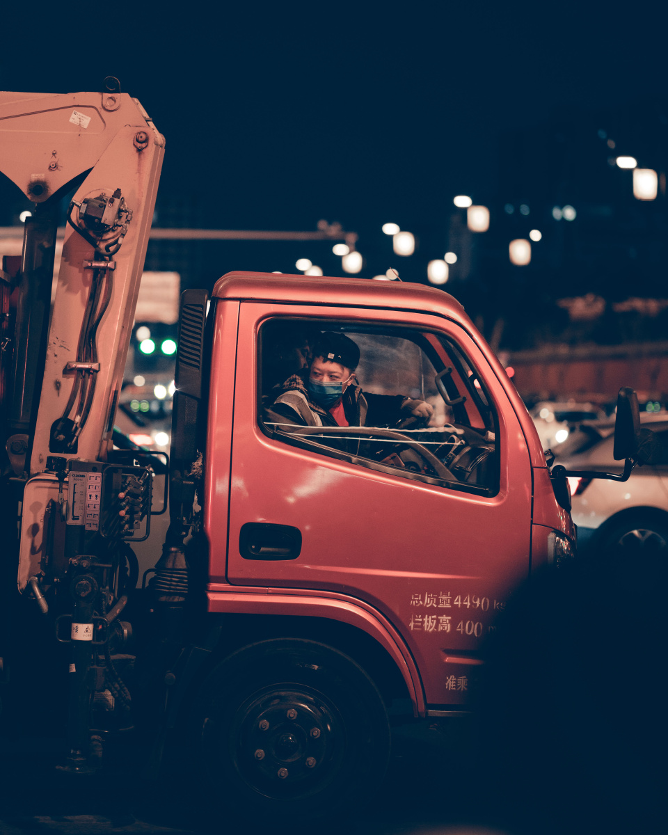 晚上回家的路