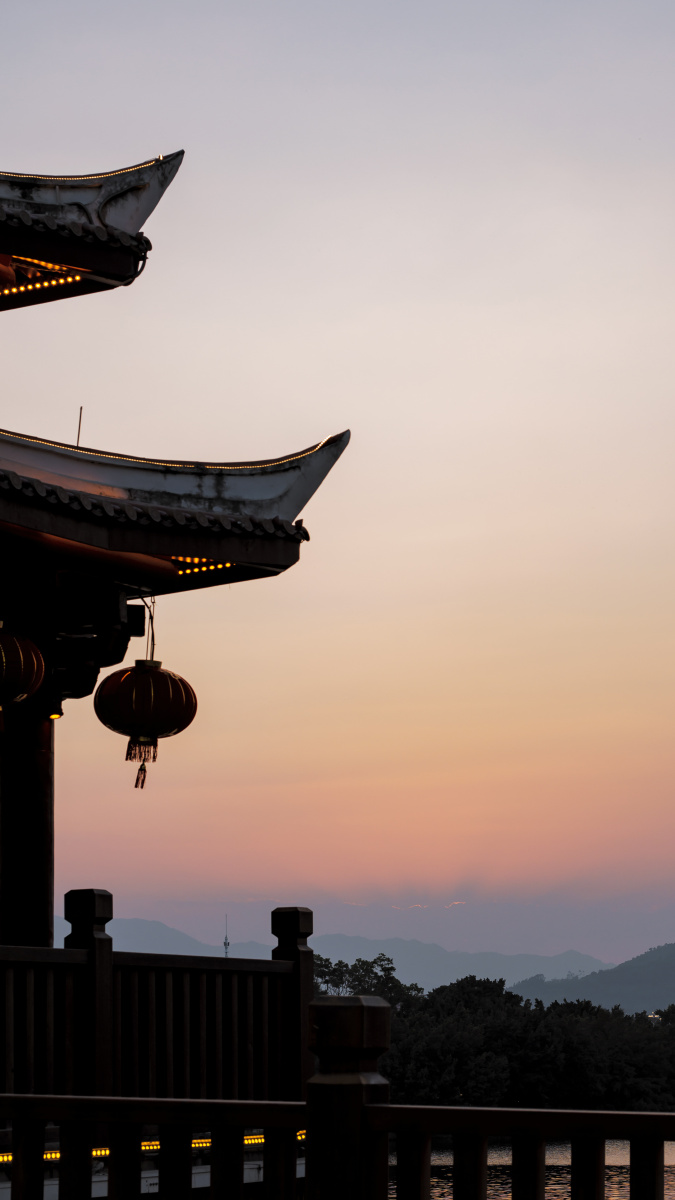 佳能小痰盂拍日落