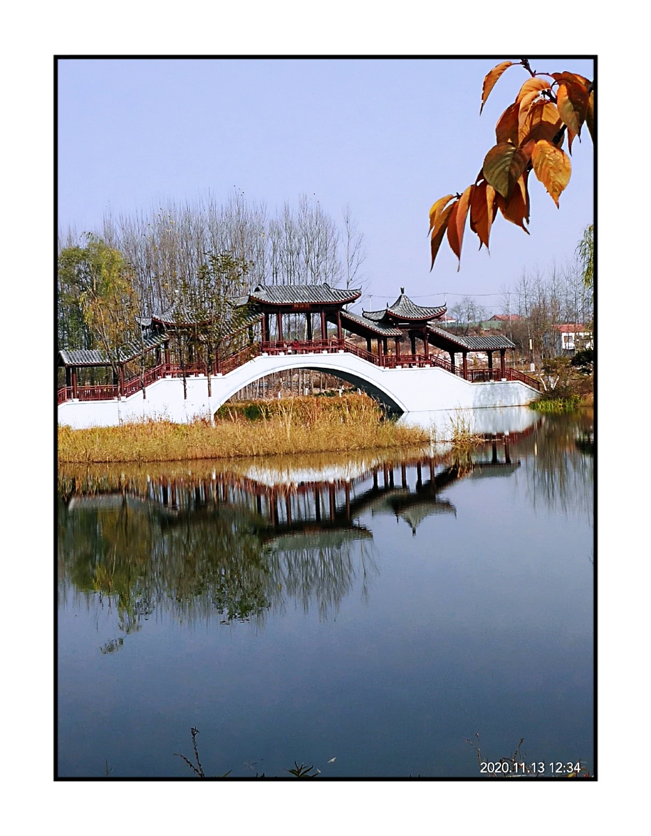 山西长治国家湿地公园二十四桥