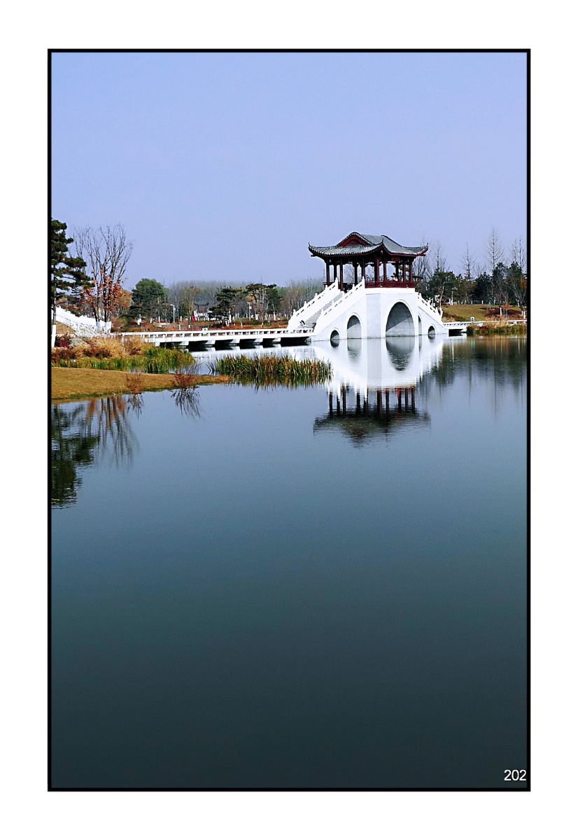 山西长治国家湿地公园二十四桥