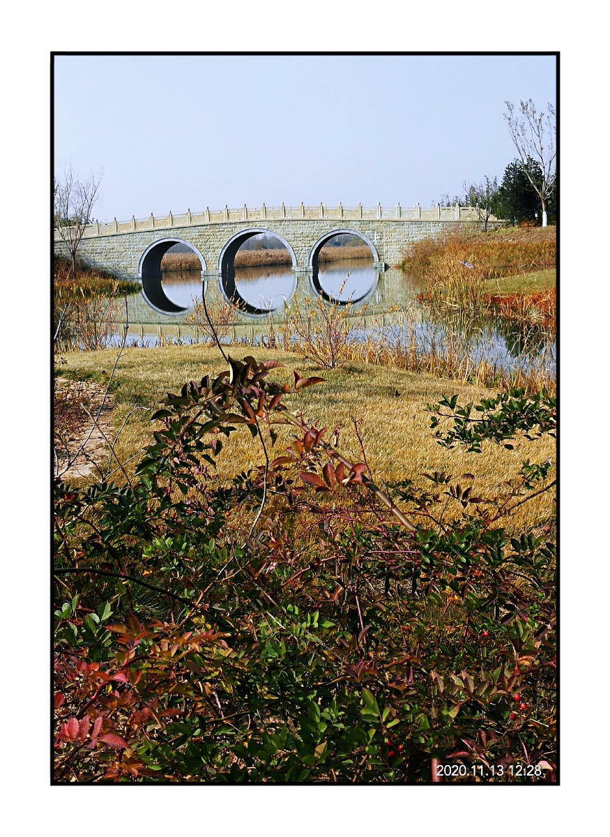 山西长治国家湿地公园二十四桥