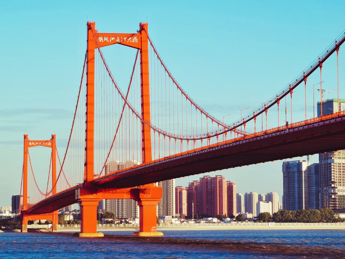 鹦鹉洲长江大桥